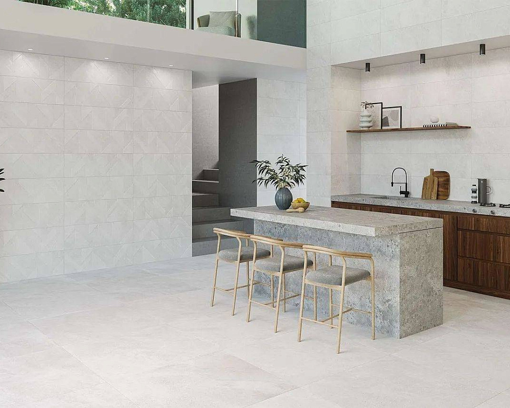 Beige Matt Rect 30x90